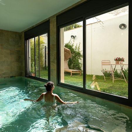 Loft Con Piscina Climatizada De Agua Salada Y Parking En El Centro De Figueres Figueres (Girona) Exterior foto